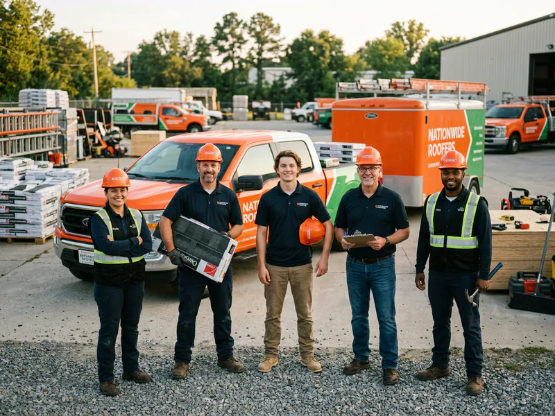 Natiowide Roofers - roof installation in Bossier City near me